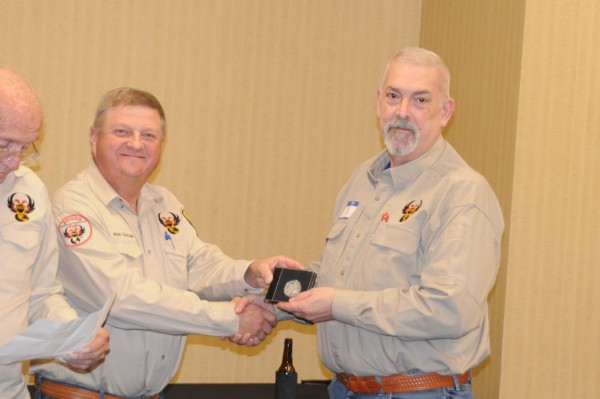 10a  Ron Lutz presented the NRA ROCS Post 1973 Silver Medal #410 for Redhawk #500-00035. DSC_4857.jpg