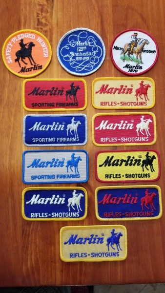 All 12 Marlin Patches $65