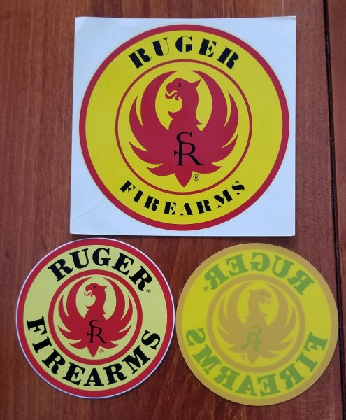 Three S&amp;R Stickers.
