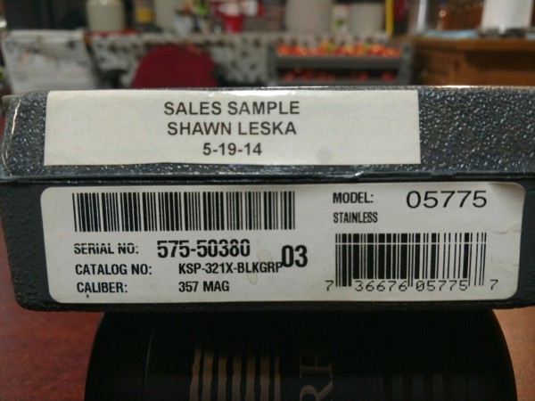 SP101 Box Label