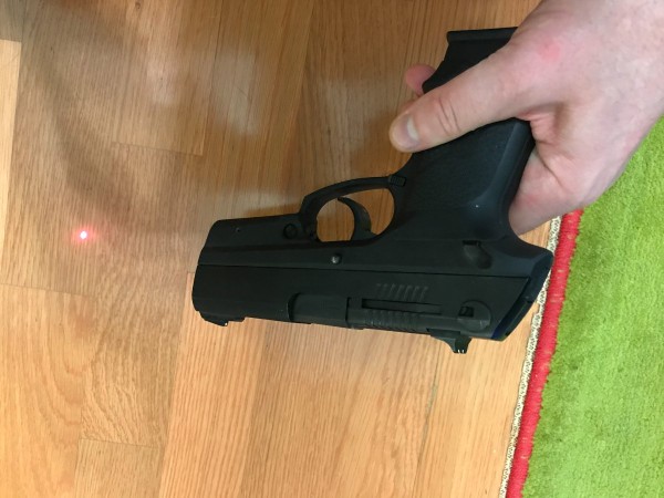 Ruger PP94DAOL - Working Laser