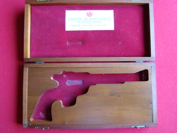 S47 #593 Open Mahogany Case.