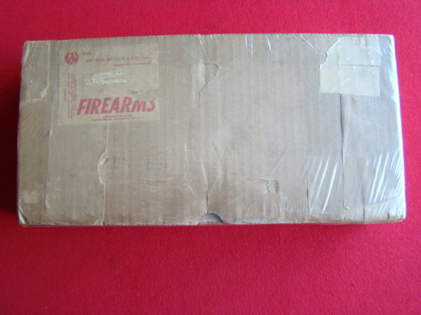 S47 #593 Top View Of Outer Shipping Carton (Wrapped in Shrink Wrap).