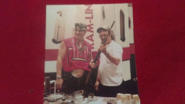 My dad and aj with a 10/22 that had just built together