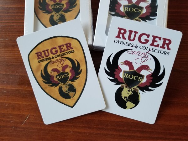 ROCS LOGO PLAYING CARDS