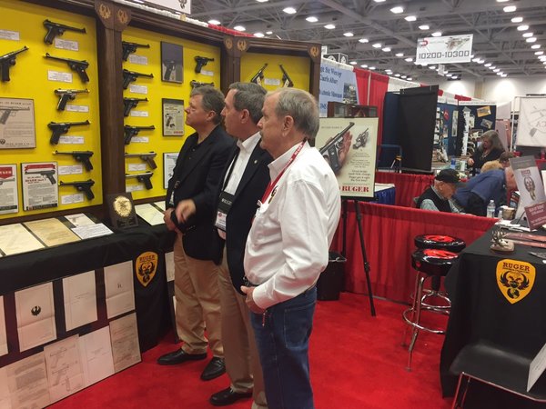 ROCS NRA DISPLAY DALLAS 2018 - DON WITH CHRIS KILLOY, RUGER CEO AND TOM SULLIVAN, VP OF OPERATIONS