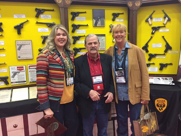 ROCS NRA DISPLAY DALLAS 2018 - DON WITH MACKENZIE AND KELLY KIMBRO, AKA &quot;THE RUGER GIRL&quot;