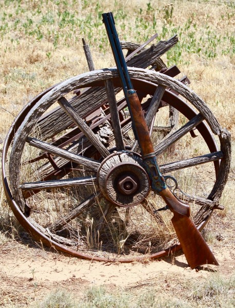 50-110 Winchester, Dlx, half round, takedown. Thanks to Bobby Tyler, Friona, Tx.