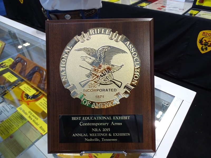 The award plaque!
