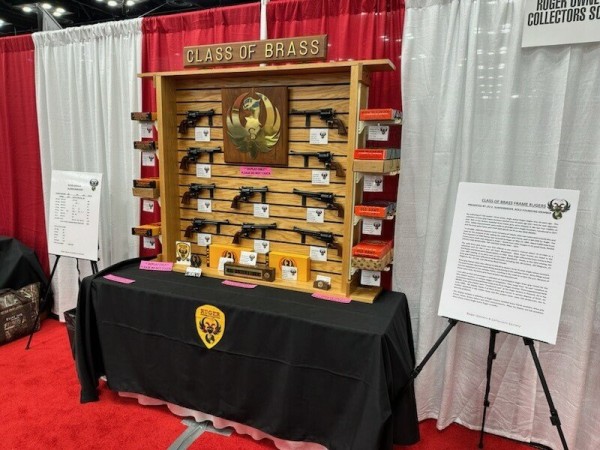 &quot;CLASS OF BRASS&quot; NRA ROCS Display, displayed by Lee Sundermeier.