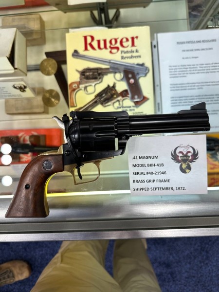 Submitted for Best Gun of the Show, BKH41 Brass Frame.