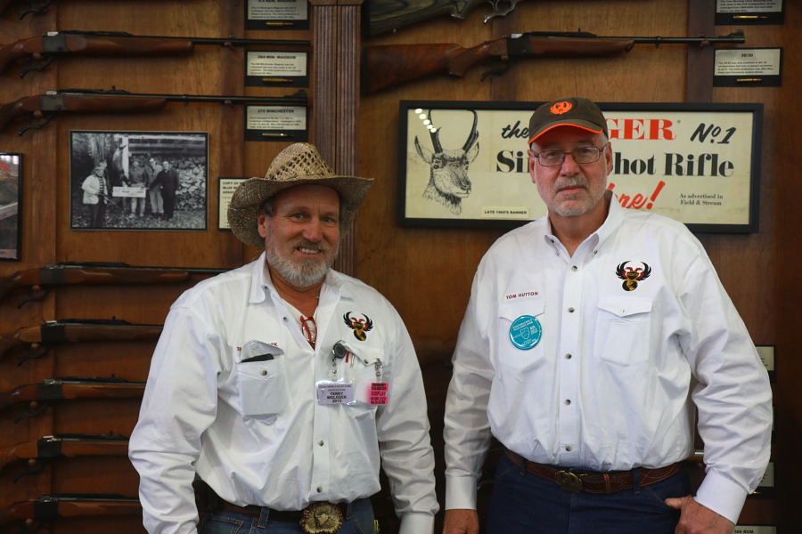 Terry [Potato Man] and Tom Hutton. Terrys knowledge of Rugers is legendary.